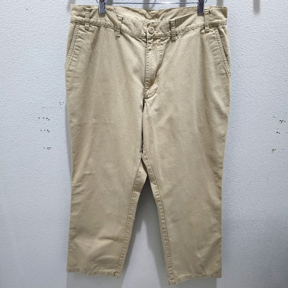 Vintage Patagonia Men's Organic Cotton Chino Pants Khaki Tan Canvas Size 36 - Picture 2 of 8